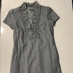 Gray Wool J Crew dress